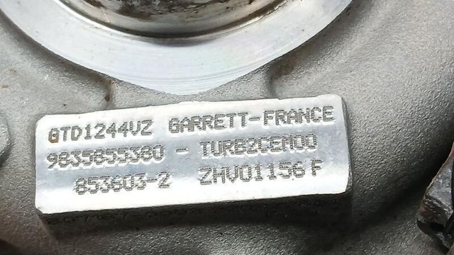 PEUGEOT 9835855380 Turbocompresor  disponible Lugo