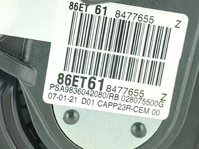 9836042080 PEUGEOT Pedal del acelerador  comprar en Oviedo