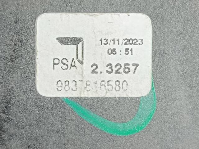 9837816580 Peugeot/Citroen