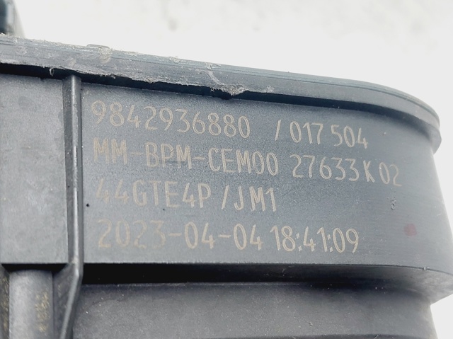 9842936880 PEUGEOT Cuerpo de aceleración completo  comprar en Lleida