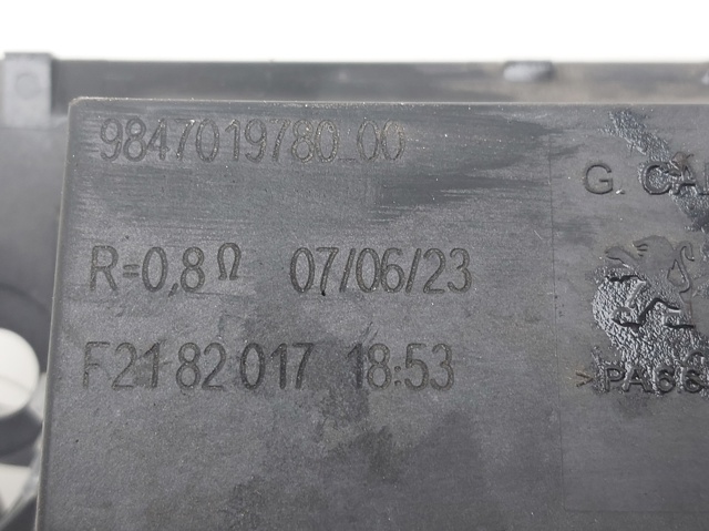 9847019780 Resistencia de calefacción comprar Almería
