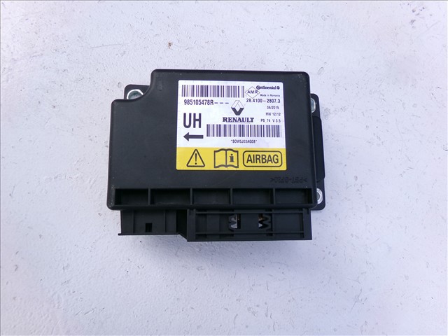 985105478R RENAULT Módulo de control de airbag  en stock Gandía