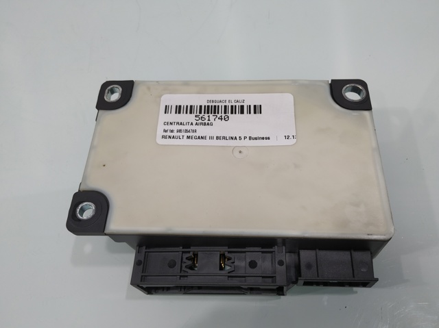 RENAULT 985105478R Módulo de control de airbag  comprar en Ponferrada