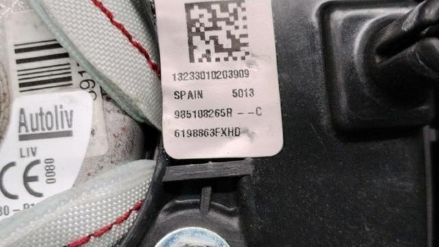 RENAULT 985108265R Airbag del conductor  comprar en Murcia
