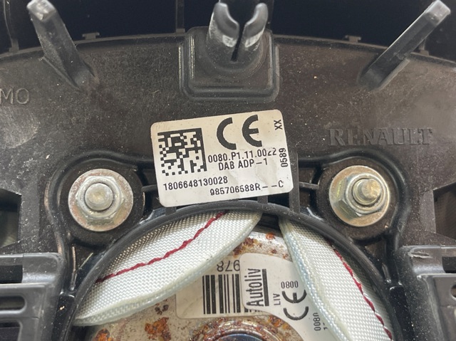 985706588R RENAULT Airbag del conductor  disponible Alicante