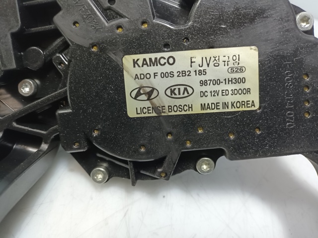 987001H300 HYUNDAI Motor del limpiaparabrisas trasero  comprar en Lleida
