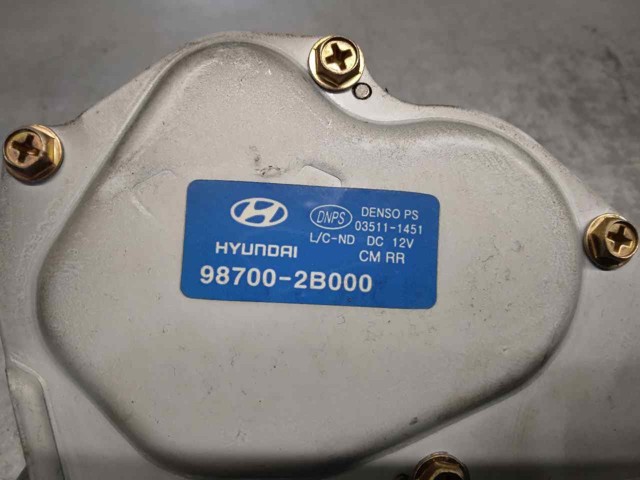 987002B000 HYUNDAI Motor del limpiaparabrisas trasero  disponible Vigo