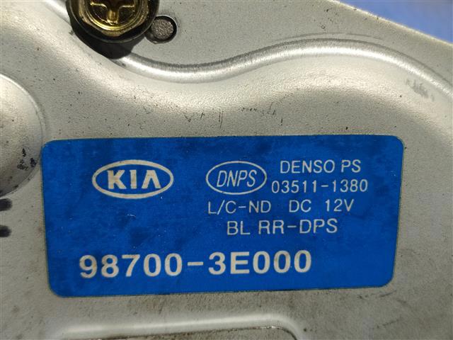 HYUNDAI 987003E000 Motor limpiaparabrisas, trasera  en stock Valencia