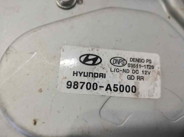 Motor limpia trasero para hyundai i30   coupe (gd) city s   /   12.12 - 12.13 d4fb 98700-A5000