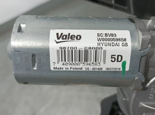 98700C8000 Motor del limpiaparabrisas trasero  disponible Burgos
