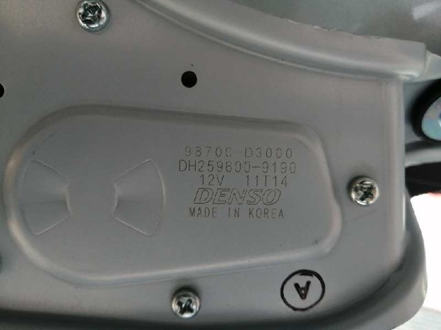 Motor limpia trasero para hyundai tucson 1.7 crdi d4fd 98700D3000