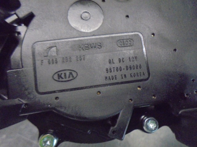 HYUNDAI 98700D9000 Motor limpiaparabrisas, trasera comprar Tarragona