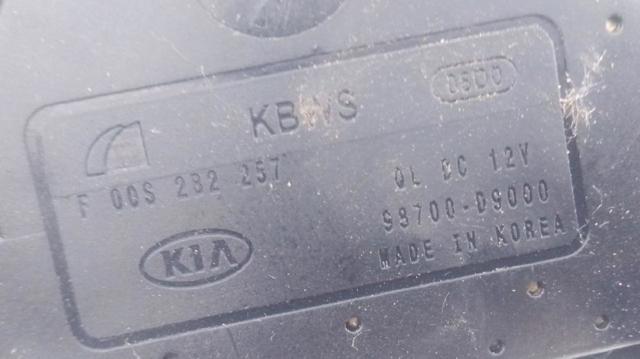 HYUNDAI 98700D9000 Motor limpiaparabrisas, trasera comprar Barcelona