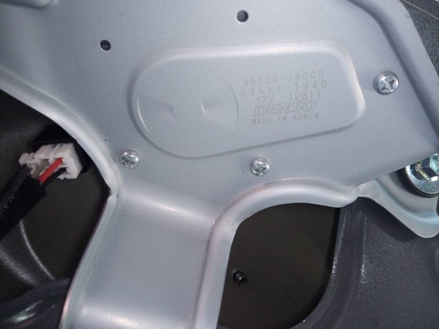 Motor limpia trasero para hyundai kona   essence 2wd   /   08.17 - 12.20 g3lc 98700J9000