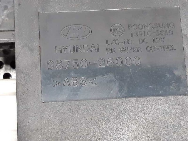 9875026000 HYUNDAI Módulo de control del motor del limpiaparabrisas  comprar en Oviedo