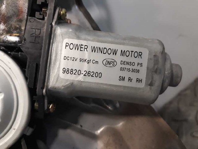 9882026200 HYUNDAI Motor del elevalunas de la puerta trasera derecha comprar Madrid