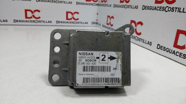 NISSAN 98820AV200 Módulo de control de airbag  disponible Lugo