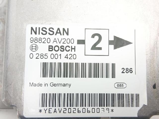98820AV200 NISSAN Módulo de control de airbag  comprar en Oviedo