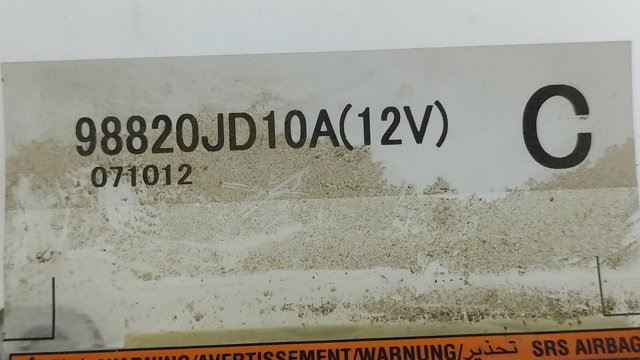 98820JD10A Módulo de control de airbag  disponible Burgos