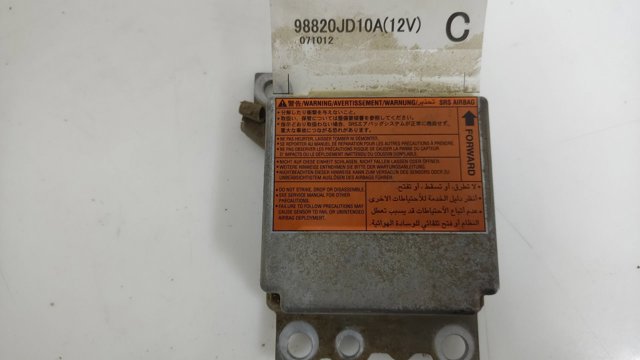 NISSAN 98820JD10A Módulo de control de airbag comprar Tarragona
