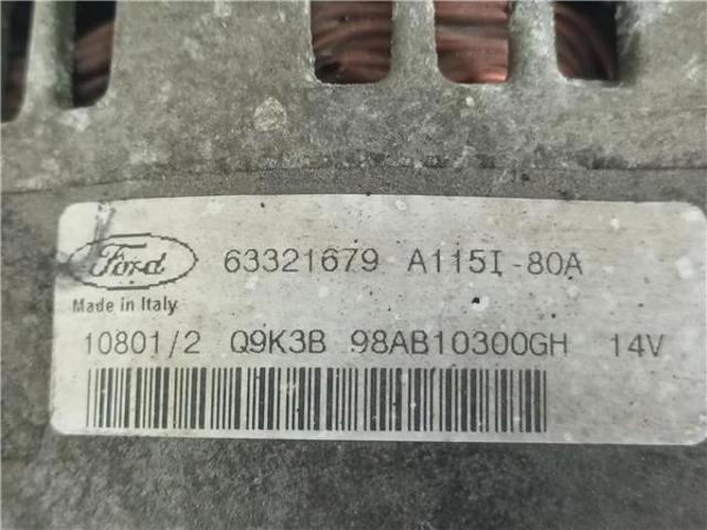 98AB10300GH Alternador  en stock Castellón