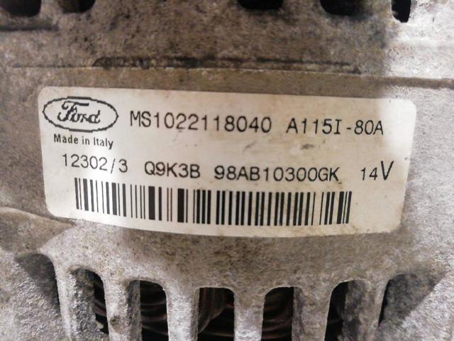 FORD 98AB10300GK Alternador  comprar en Ponferrada