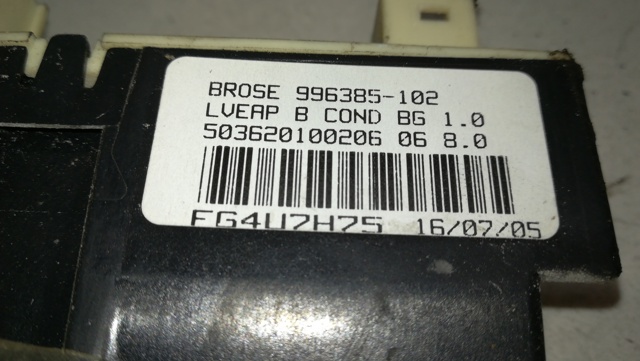 996385102 PEUGEOT Motor del elevalunas de la puerta delantera izquierda  comprar en Oviedo