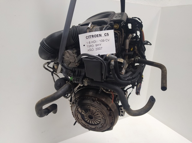 Motor completo para citroen c5 ii (rc_) (2004-...) 1.6 hdi (rc8hzb) d-9hz 9HY