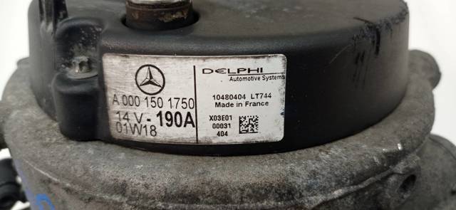 MERCEDES A0001501750 Alternador comprar Tarragona