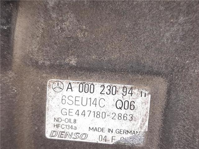 A0002309411 MERCEDES Compresor de aire acondicionado  en stock Huelva