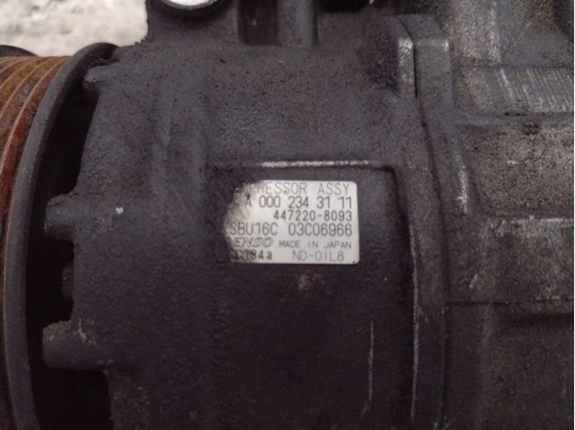 Compresor aire acondicionado para mercedes vito (w638) caja cerrada (caja) (1999-2003) 110 cdi     (638.094) A0002343111