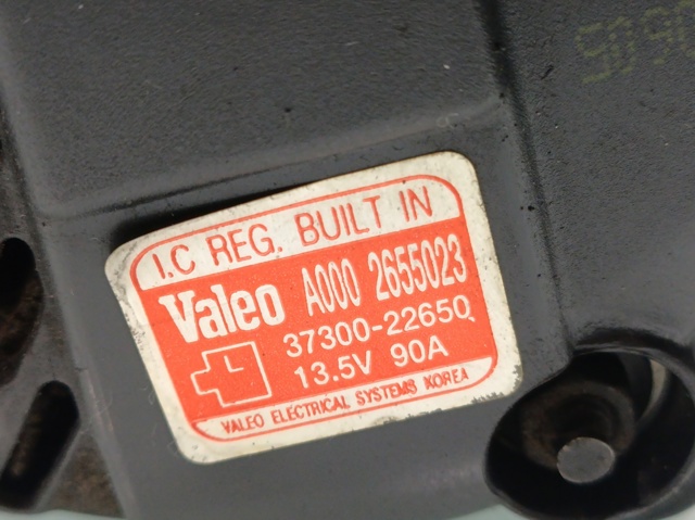 A0002655023 HYUNDAI Alternador  en stock Gandía