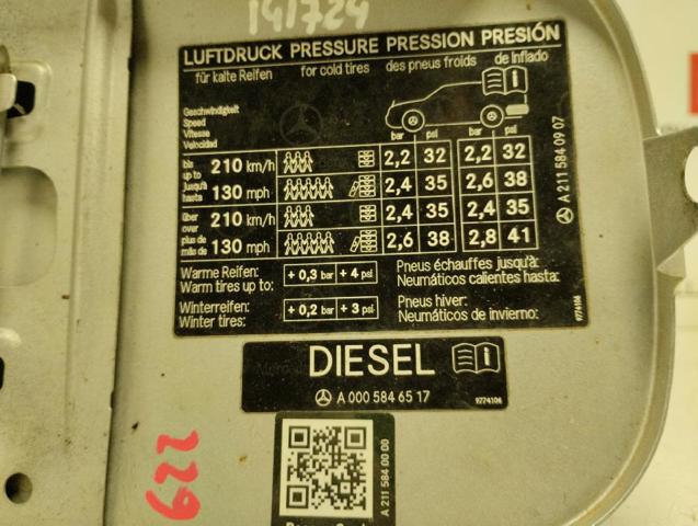 MERCEDES A0005846517  en stock Terrassa