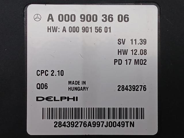 A0009003606 MERCEDES Módulo de control electrónico de la transmisión automática  comprar en Jaén