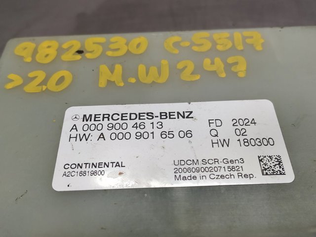 A0009004613 Unidad de control AdBlue  disponible Utrera