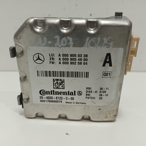 A0009050338 MERCEDES Módulo de control de cámara comprar Madrid