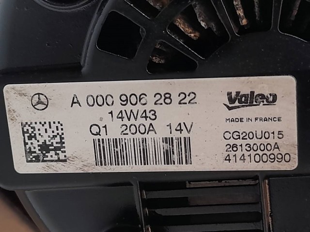 MERCEDES A0009062822 Alternador  en stock Terrassa