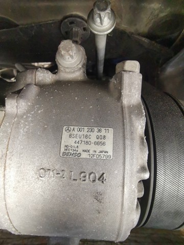 Compresor aire acondicionado para mercedes-benz clase a a 180 cdi (169.007, 169.307) 640940 A0012303611