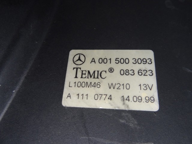 A0015003093 MERCEDES Difusor del radiador de refrigeración con motor y hélice  comprar en Lleida