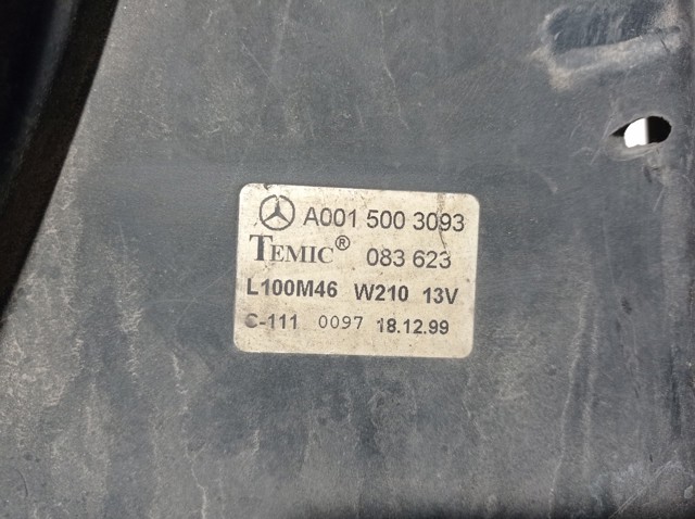 A0015003093 MERCEDES Difusor del radiador de refrigeración con motor y hélice  disponible Ourense