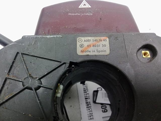 MERCEDES A0015407645 Conmutador de la columna de dirección completo  disponible España