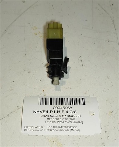 MERCEDES A0015456709 Interruptor de luz de freno  comprar en Ponferrada
