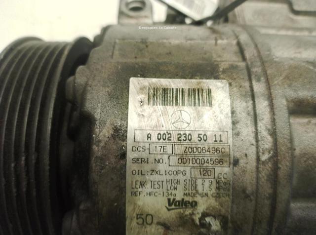 A0022303111 MERCEDES Compresor de aire acondicionado  disponible Alicante