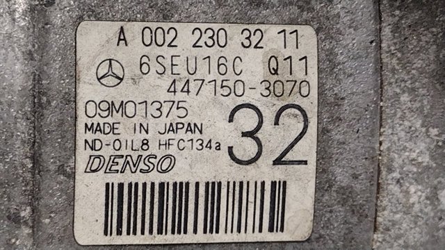 MERCEDES A0022303211 Compresor de aire acondicionado  comprar en Albacete