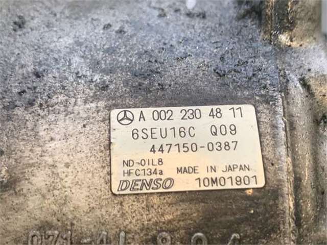 A0022304811 MERCEDES Compresor de aire acondicionado  en stock Córdoba