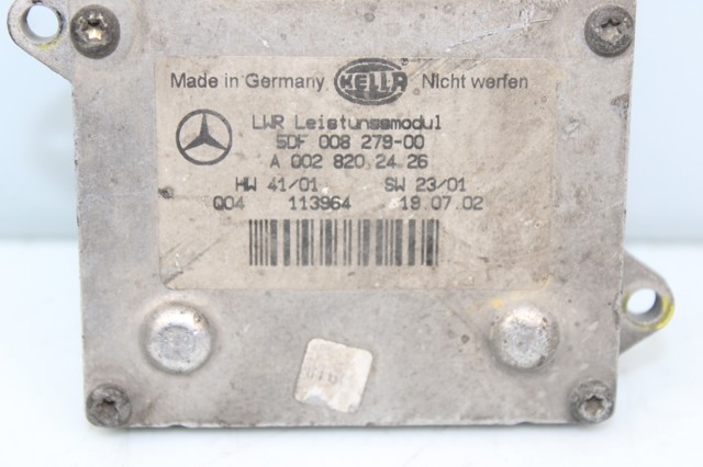 MERCEDES A0028202426 Unidad de control de xenón  en stock Valencia