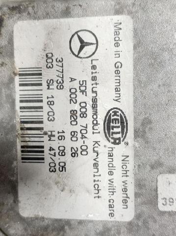 A0028206026 Módulo de control de luces de faros (ECU)  disponible Burgos