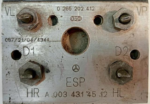 A0034314512 Mercedes