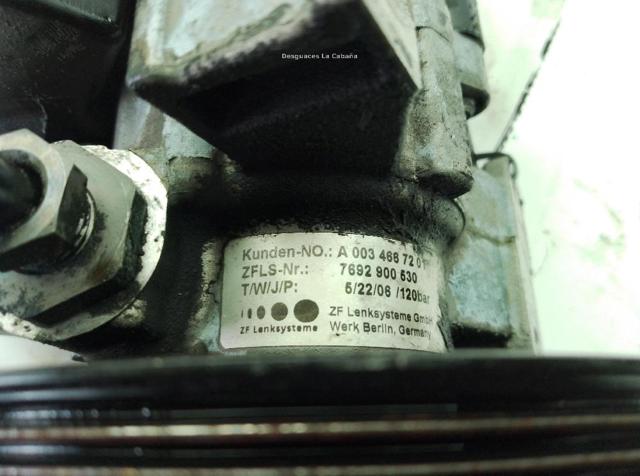 A0034667101 Bomba de dirección asistida  disponible Málaga