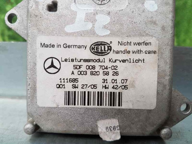 A0038205826 Módulo de control de luces de faros (ECU)  disponible Burgos